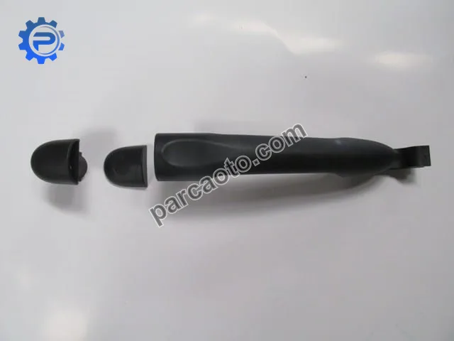 Renault fluence- 09/16; arka kapı dış açma kolu sağ/sol aynı (adet) siyah sensör deliksiz