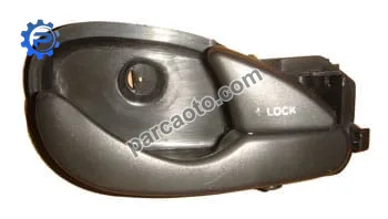 Ford focus- sd/hb- 02/05; ön kapı iç açma kolu sağ (pütürlü siyah) (hushan)