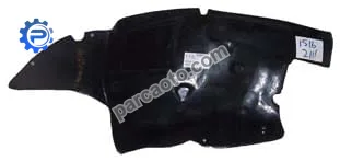 Peugeot 206- hb- 99/09; ön çamurluk davlumbazı sağ (önün önü)
