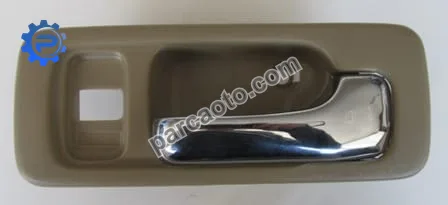 Honda accord- 90/93; ön kapı iç açma kolu sağ bej (elceği nikelajlı)