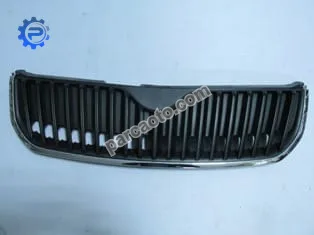 Skoda superb- 09/12; ön panjur siyah (iç petekleri siyah/çerçevesi nikelajlı) (tw-y)