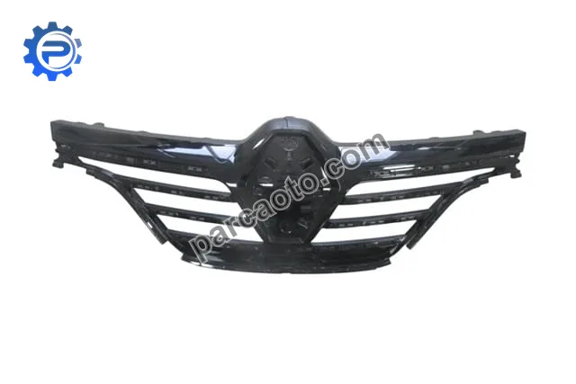 Renault megane- 4- sd- 21/25; ön panjur çıtasız siyah (çıta takılır tip) (parlak siyah)