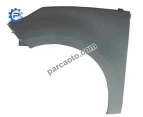 Renault grand scenıc- 3- 10/12; ön çamurluk deliksiz sağ gri plastik (tw)