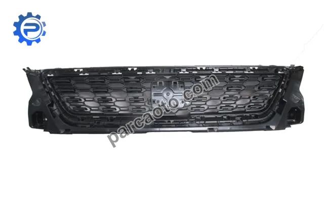 Seat ıbıza- 17/25; ön panjur siyah (nikelaj çerçevesiz)(tyg)