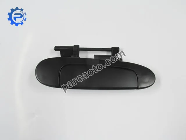 Toyota yarıs- 00/06; arka kapı dış açma kolu sağ siyah boyanır tip (damla gözlü/gözsüz) (hushan)