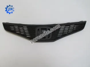 Honda jazz- 09/11; ön panjur siyah (nikelaj çerçevesiz) (bfn)