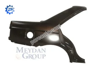 Peugeot 405- 92/96; arka çamurluk sağ tavana kadar (yakıt depo kapağı delikli)