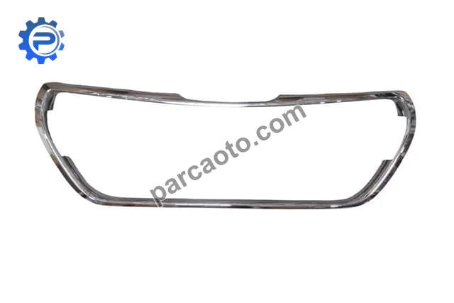 Peugeot 208- 16/20; ön panjur çerçevesi nikelajlı (tw)