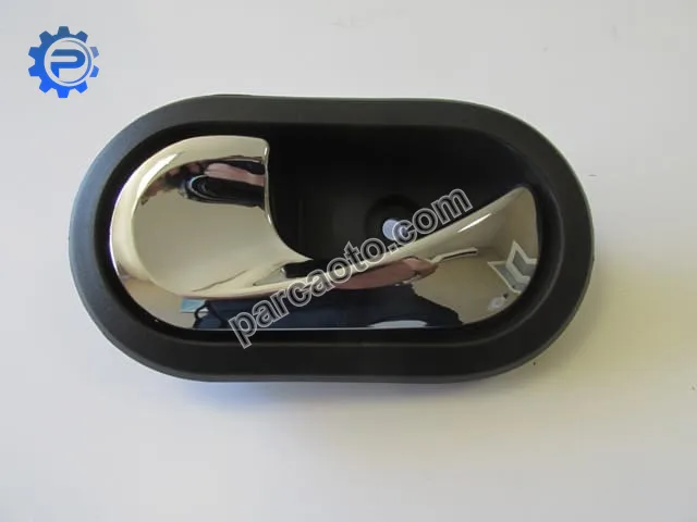 Renault symbol- thalıa- sd- 09/12; ön kapı iç açma kolu sol siyah (elceği nikelajlı)