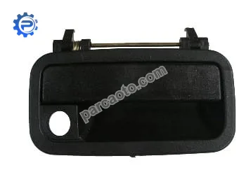 Opel astra- f- sd/hb- 92/94; ön kapı dış açma kolu sağ siyah (pütürlü tip) (tw)