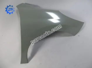 Peugeot 207- 06/12; ön çamurluk deliksiz sağ gri boyalı (sımyı)