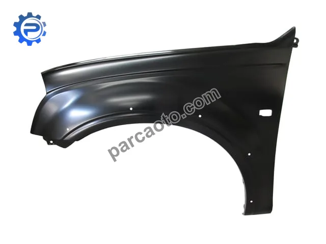 Isuzu d max- pıck up- 04/07; ön çamurluk sol sinyal ve dodik delikli (my)