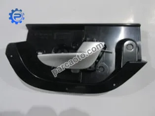 Volvo s60- 00/04; arka kapı iç açma kolu sağ siyah (elceği gümüş gri) (hushan)