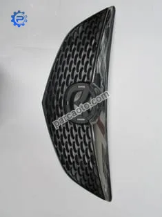 Mazda 3- hb- 03/06; ön panjur siyah (nikelaj kaplamalı) (fpı)