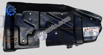 Hyundaı elantra- 02/03; karter muhafaza plastiği sağ (tw)