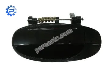 Chevrolet kalos- sd/hb- 04/05; arka kapı dış açma kolu sol siyah (boyanır tip) (hushan)