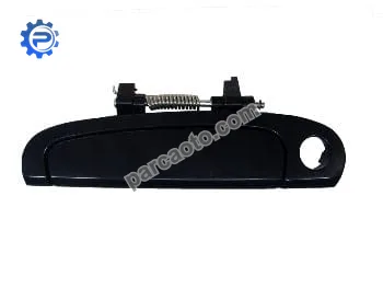 Kıa pıcanto- 04/08; ön kapı dış açma kolu sol siyah (boyanır tip) (hushan)