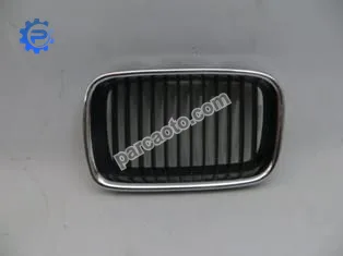 Bmw 3 serı- e36- sd/coupe- 91/94; ön panjur sol siyah/nikelaj çerçeveli (tw)