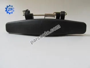 Dacıa sandero- 09/12; arka kapı dış açma kolu sağ siyah (boyanır tip) (bfn)