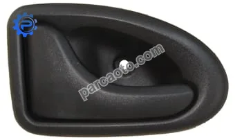 Opel movano- 99/03; ön kapı iç açma kolu sağ siyah (pütürlü) (pleksan)