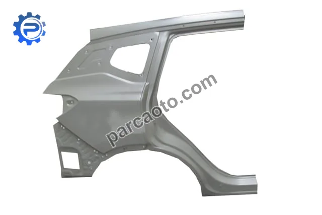 Chery tıggo 7 pro max- 24/25; arka çamurluk sağ (gri boyalı) (tw)