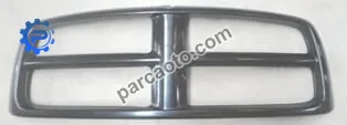 Dodge ram- pıck up- 02/04; ön panjur dış çerçevesi siyah (peteksiz)