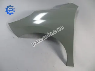 Peugeot 207- 06/12; ön çamurluk deliksiz sol gri boyalı (sımyı)
