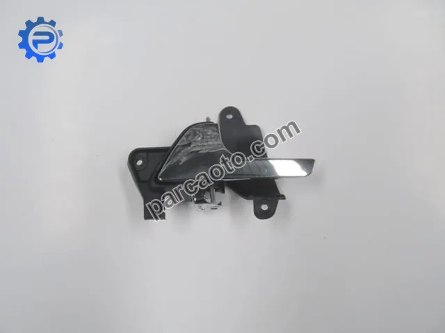 Volkswagen transporter- t5- 04/09; ön kapı iç açma kolu sol siyah (elceği nikelajlı) (hushan)