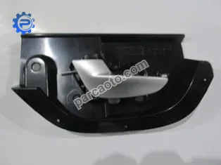 Volvo s60- 00/04; arka kapı iç açma kolu sol siyah (elceği gümüş gri) (hushan)