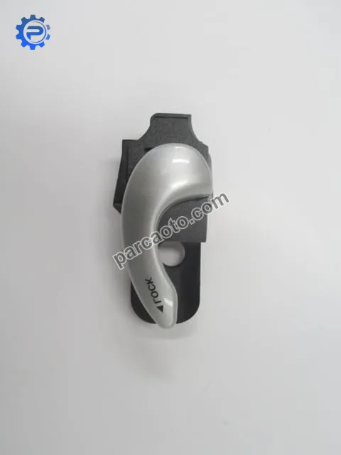 Fıat doblo- 01/05; ön kapı iç açma kolu sol gümüş gri (hushan)