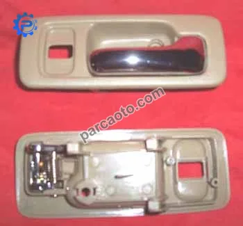 Honda accord- 90/93; ön kapı iç açma kolu sağ bej (elceği nikelajlı) (hushan)