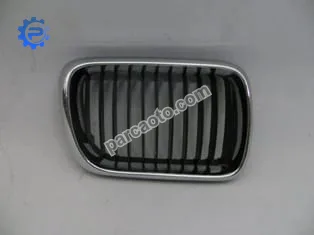 Bmw 3 serı- e36- sd/coupe- 94/98; ön panjur sağ siyah/nikelaj çerçeveli (tyg)