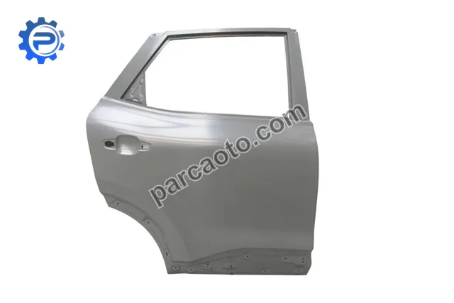 Mg- hs- 22/24; arka kapı komple sağ gri boyalı (iceli/çekomastikli) (tw)