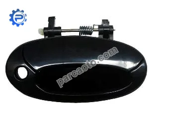 Hyundaı elantra- 98/01; ön kapı dış açma kolu sağ siyah segmanlı tip (boyanır tip)