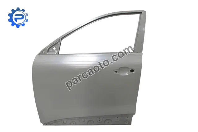 Mg- hs- 22/24; ön kapı komple sol gri boyalı (iceli/çekomastikli) (tw)