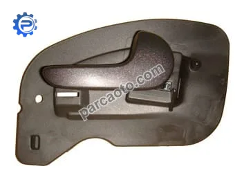 Opel corsa- c- 04/06; ön kapı iç açma kolu sağ siyah (hushan)