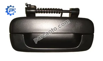 Peugeot 406- 95/04; arka kapı dış açma kolu sağ (pütürlü siyah) (tw)