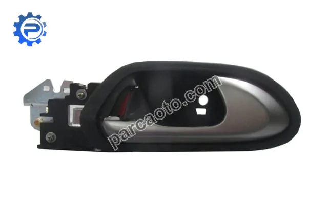 Honda cıvıc- sd- 06/11; ön kapı iç açma kolu sağ siyah (elceği gümüş gri) (hushan)