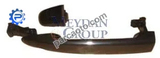 Toyota landcruıser- prado- 03/09; ön kapı dış açma kolu sol siyah (pütürlü)