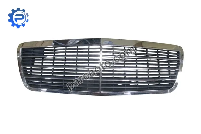 Mercedes e class- w210- 00/02; ön panjur nikelajlı/siyah (classıc/elegance)(tw)