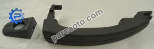 Ford focus c max- 04/06; ön kapı dış açma kolu sol siyah (boyanır tip) (tw)