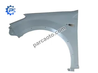 Dacıa sandero- 09/12; ön çamurluk delikli sol gri boyalı (dodik delikli) (stepway) (sımyı)
