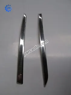 Renault symbol- 13/16; ön panjur nikelaj çıtası 2 parça (set)