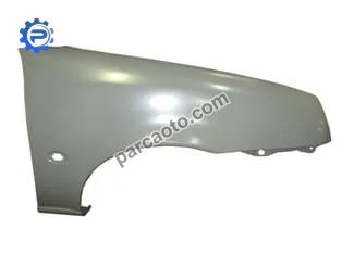 Ford fıesta- 00/02; ön çamurluk delikli sağ gri boyalı (sımyı)