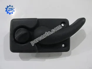 Opel movano- 04/06; orta kapı iç açma kolu sağ pütürlü (siyah) (hushan)
