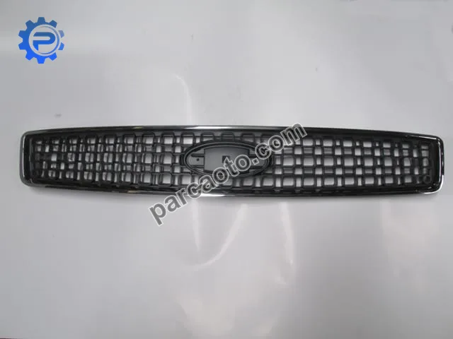 Ford fusıon- 07/11; ön panjur gri (nikelaj çerçeveli) (tyg)