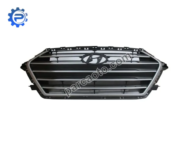 Hyundaı elantra- 16/18; ön panjur siyah gümüş gri çıtalı (fpı)