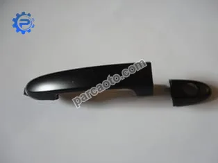 Hyundaı santa fe- 06/10; ön kapı dış açma kolu sol siyah (anahtar delikli) (hushan)