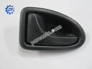 Renault clıo- 2- hb- 98/01; ön kapı iç açma kolu sol (pütürlü siyah)