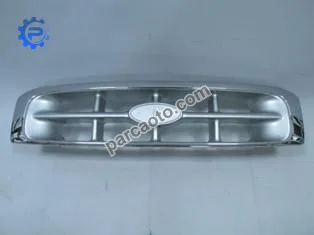 Ford ranger- pıck up- 98/02; ön panjur nikelaj çerçeveli/iç petekleri gümüş gri (fpı)